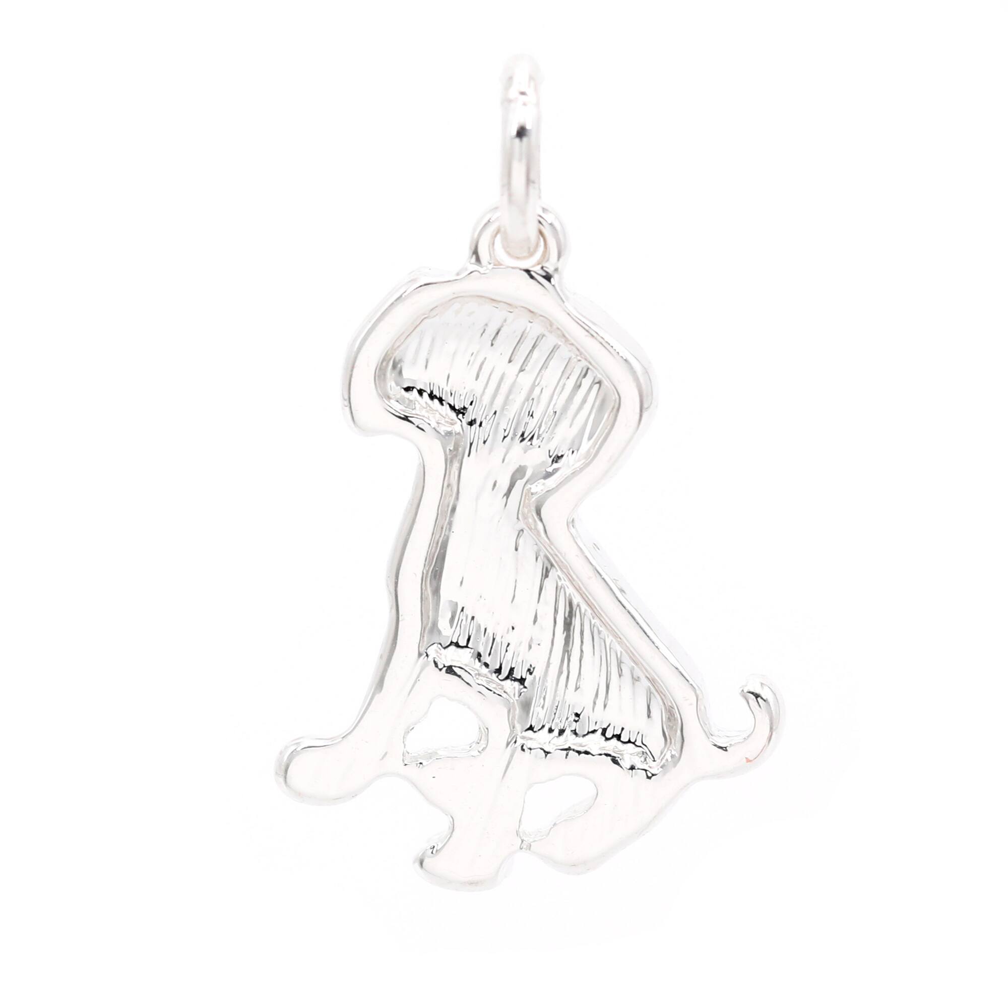 Silver Plated Dog Charm by Bead Landing™
